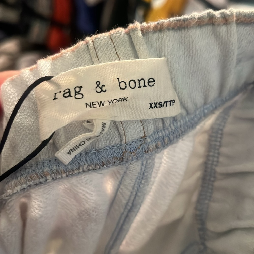 rag & bone Light Blue Jogger Jeans - Picture 6 of 7